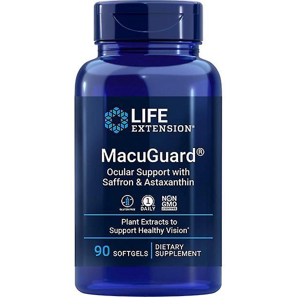 Life Extension Predĺženie života macuguard očná podpora 90 mäkkých gélov so šafranom, luteínom, astaxantínom a zeaxantínom, - očný vitamín doplnok on Productcaster.