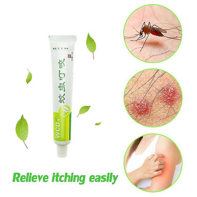 1pcs Anti-itching Cream Mosquito Bites Ointment Antibacterial Cream Chinese Herbal Medical Plaster Baby Adult Health Care Tc112 on Productcaster.