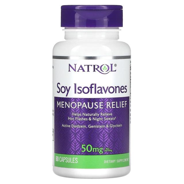 Natrol, Soja Isoflavoner, 10 mg, 60 kapsler on Productcaster.