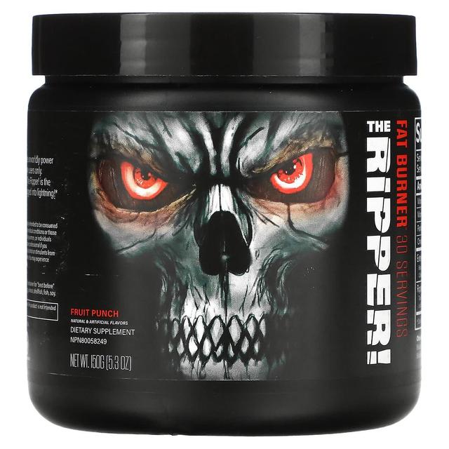 JNX Sports, The Ripper, Fat Burner, Fruit Punch, 5.3 oz (150 g) on Productcaster.