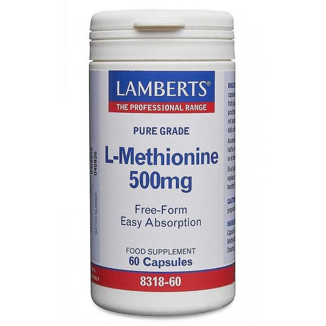 Lamberts L-Methionin 500mg 60er Jahre on Productcaster.