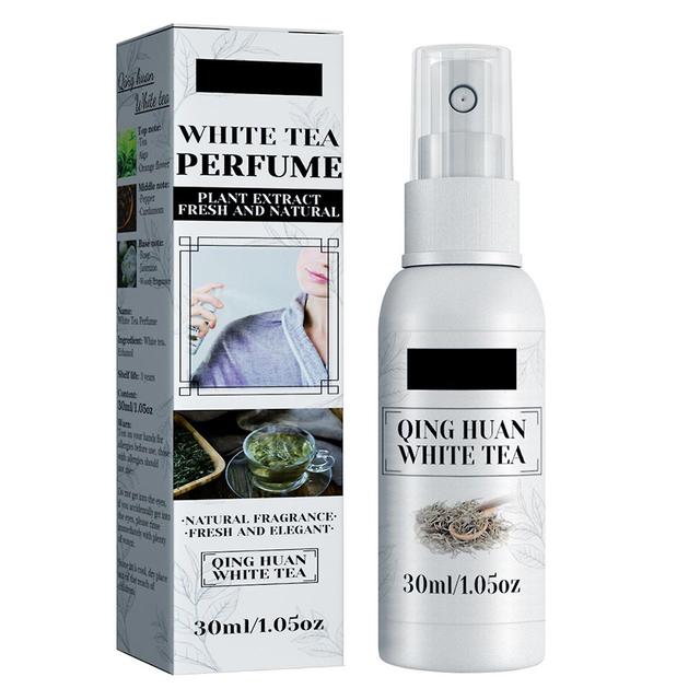 White Tea Perfumes Spray Multipurpose Staying Fragrance Mist for Women Girls 1pc on Productcaster.