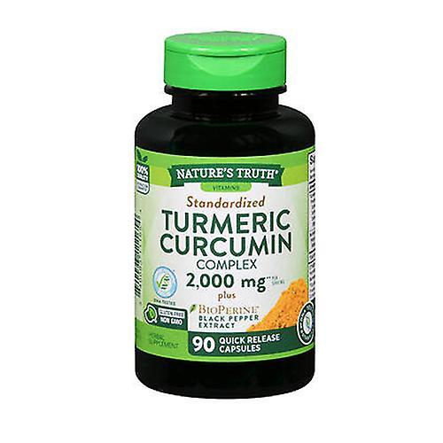 Sundance Nature's Truth Standardized Turmeric Curcumin Complex,2000 Mg ,90 Tabs (Pack of 2) on Productcaster.