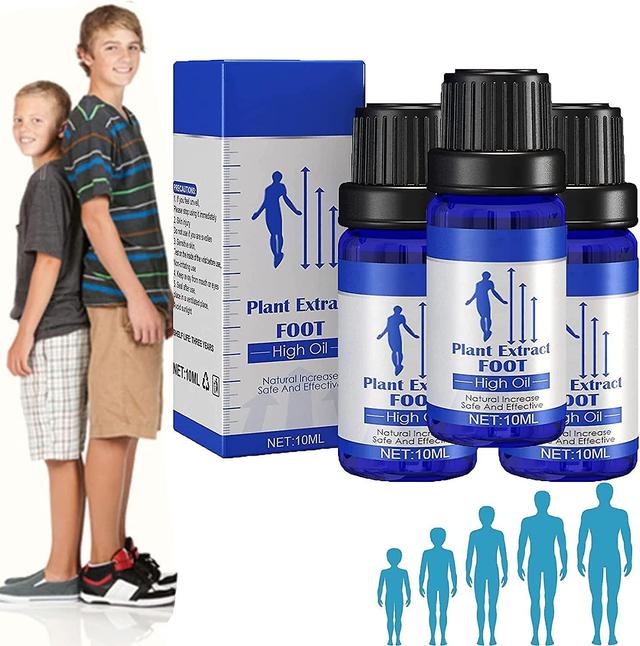 Height Growth - Natural Peak Height - Organic Formula To Grow Taller - Get Taller Supplement 3pcs on Productcaster.