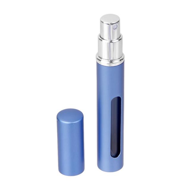 Portable 5ml Refill Perfume Atomizer Empty Bottle Pump Scent Spray - Blue Gold on Productcaster.