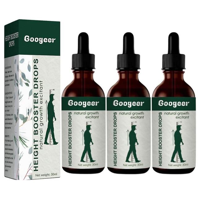 3x Sci-effect Height Growth Oil, Height Booster Drops 30ml on Productcaster.