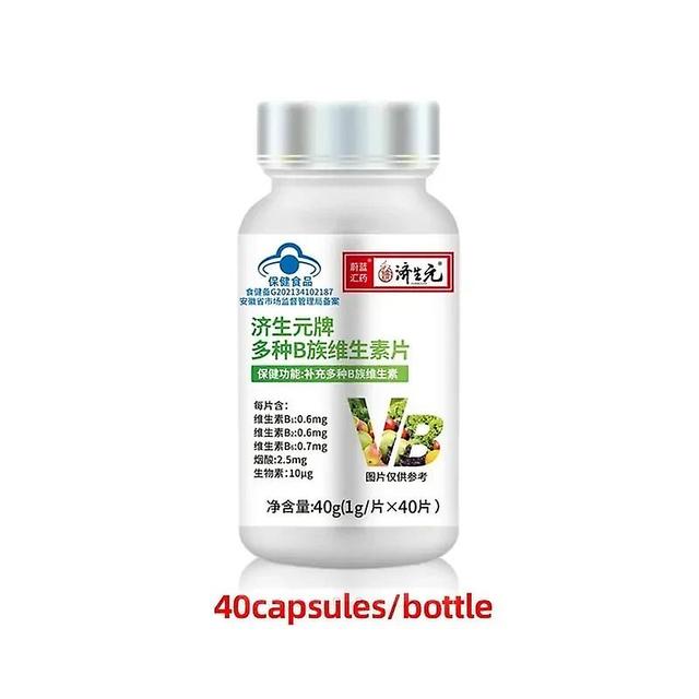 Tib Vitamine B Complex Tabletten Gezondheid Voedsel Vitaminen B1 B2 B6 Niacine Supplementen 40pcs/bottle 1Bottle 40tablets on Productcaster.