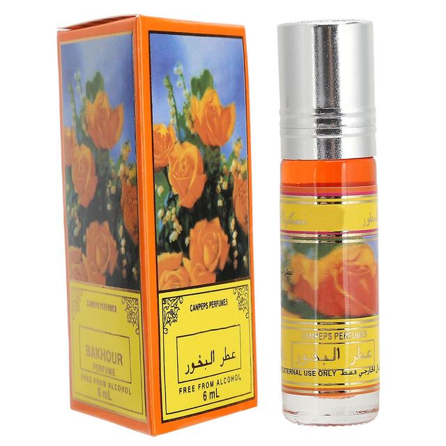 Waoniq Rollon Perfume 6ml muslimske essensielle oljer Natural vegetabilsk olje parfymer for menn kvinner (gul rose) on Productcaster.