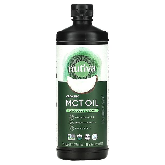 Nutiva, Organic MCT Oil, 32 fl oz (946 ml) on Productcaster.