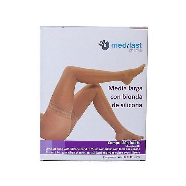 Medilast long stockings blanc blonda r110 small on Productcaster.