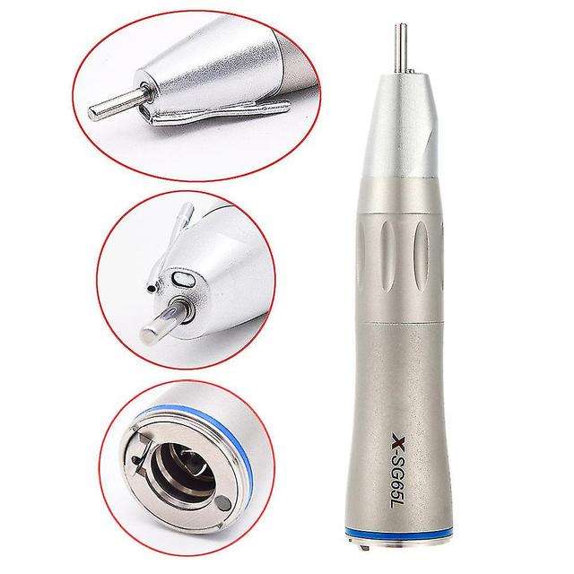 Tib Max Series 20:1 Reduction Push Button Low Speed Green Ring Contra Angle Dental Implant Surgery Handpiece With Optical Fiber 1 to1 led straight B on Productcaster.