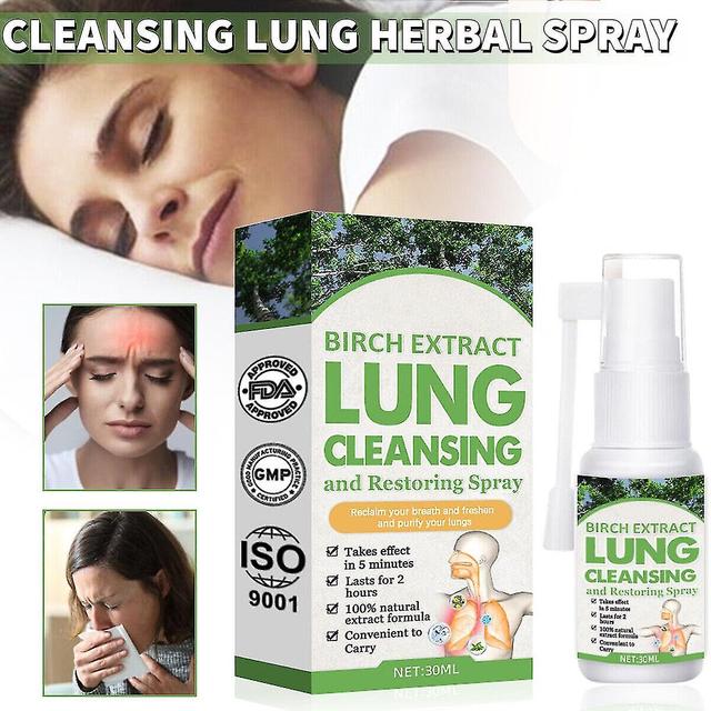 Herbal Lung Clearing And Repairing Spray For Lung Health Essence Drops on Productcaster.