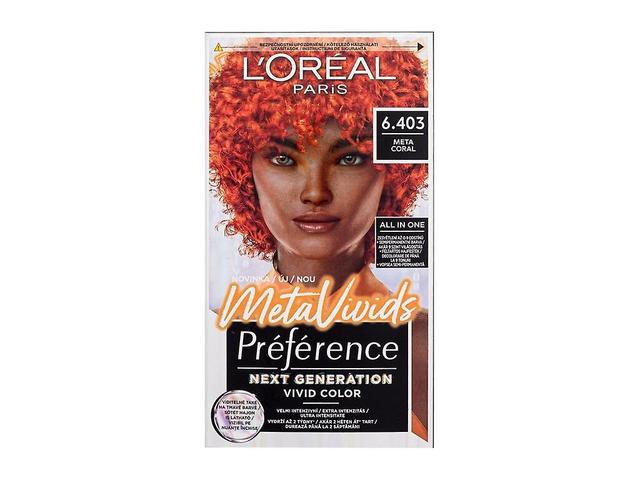 L'Oréal Paris - Préférence Meta Vivids 6,403 Meta Coral - For kvinner, 75 ml on Productcaster.