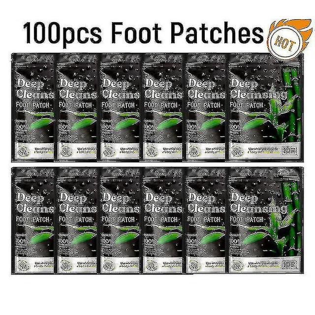 Detox Foot Patches - 100/20pcs for Stress Relief and Deep Sleep, Remove Body Toxins from Feet 50PCS on Productcaster.