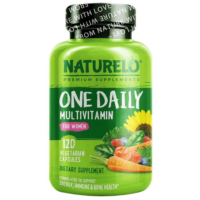 NATURELO, Um Multivitamínico Diário para Mulheres, 120 Cápsulas Vegetais on Productcaster.