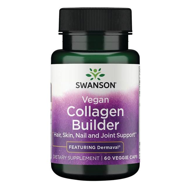 Swanson Vegan Collagen Builder 60 Veggie Capsules on Productcaster.