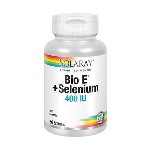 Solaray Bio E with Selenium, 60 Softgels (Pack of 1) on Productcaster.