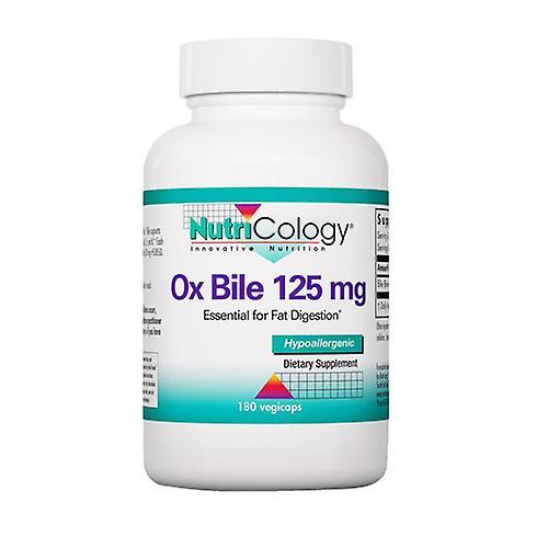 NutriCology Nutricologie / Allergy Research Group Ox Bile,125 mg,180 Caps (Paquet de 3) on Productcaster.