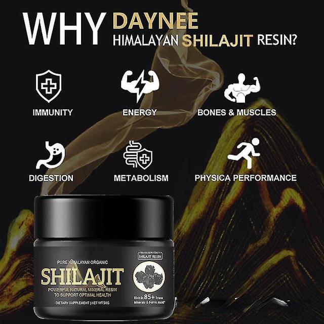 Shilajit Himalayan , Shilajit Resin Shilajit For Men, Shilajit Supplement High Dosa Potency For Immy 2pcs on Productcaster.