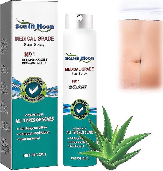 Guoguo Proregen Scar Remove Medical Grade Scar Spray, South Moon Medical Grade Scar Spray Do wszystkich rodzajów blizn, gładka skóra (3 sztuk / 60g... on Productcaster.