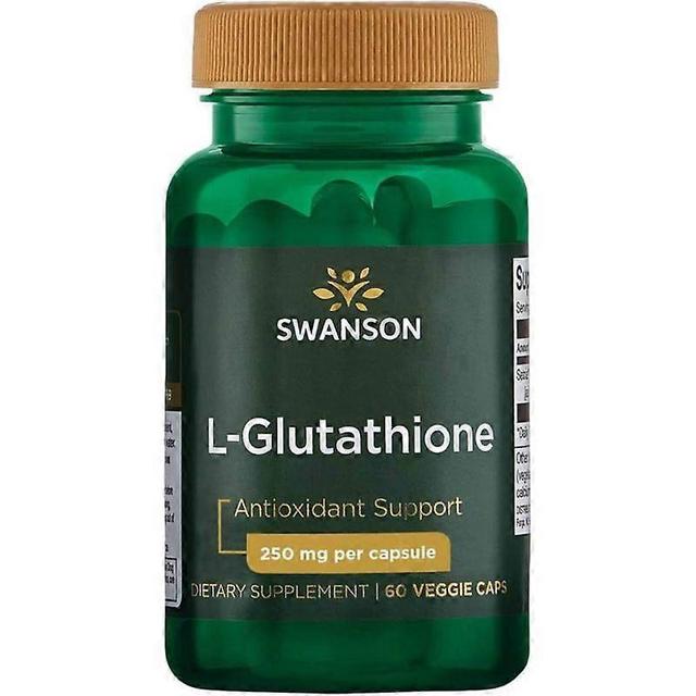 Swanson L-Glutathione 250mg Capsules 60 on Productcaster.