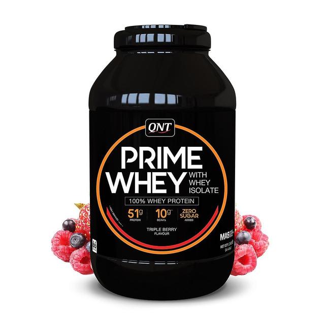 QNT Prime Valle Protein Powder 100% Valleisolat - 2 kg - Triple Berry 2kg on Productcaster.