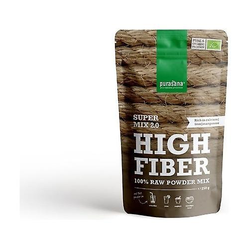 Purasana High Fiber Mix 250 g of powder on Productcaster.