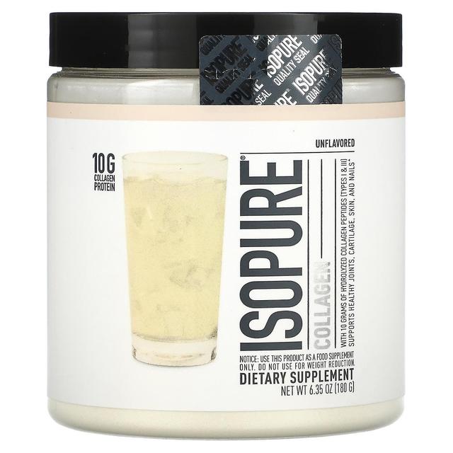 Isopure, Collagen, Unflavored, 6.35 oz (180 g) on Productcaster.