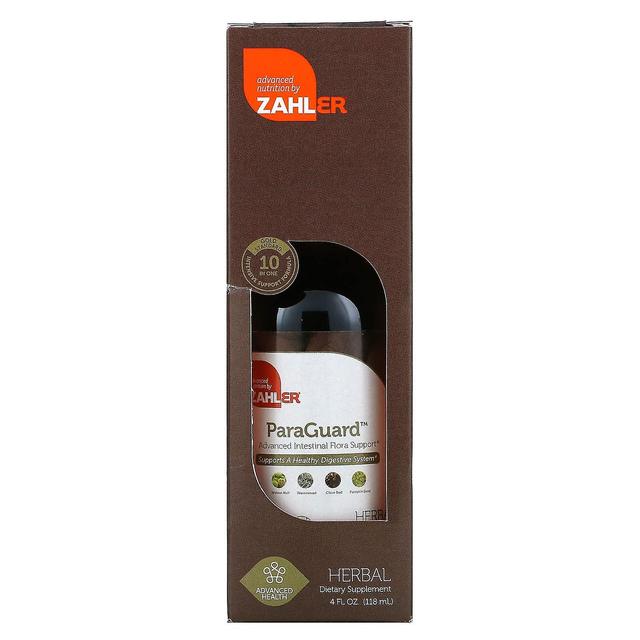 Zahler, ParaGuard, Supporto avanzato della flora intestinale, 4 fl oz (118 ml) on Productcaster.