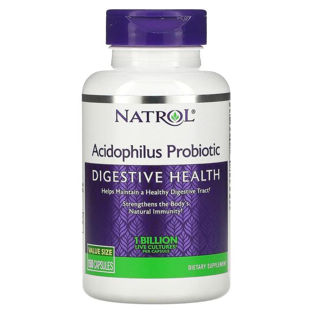 Natrol, Acidophilus Probiotic, 1 miliardo, 150 Capsule on Productcaster.