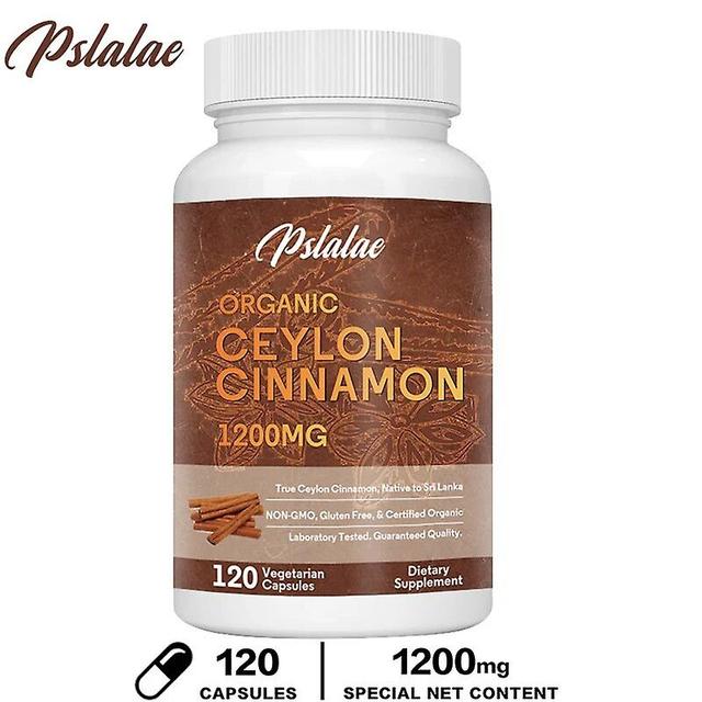 Eccpp Authentic Ceylon Cinnamon Capsules - Joints, Inflammation, Antioxidants, Glucose Metabolism Support Genuine Sri Lankan Cinnamon 120 Capsules on Productcaster.