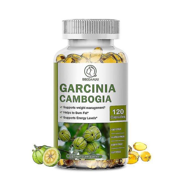 Organic Garcinia Cambogia Capsule Lowering Cholesterol Fat &weight Management Slimming Burning Fat Support Energy Level 120pcs on Productcaster.