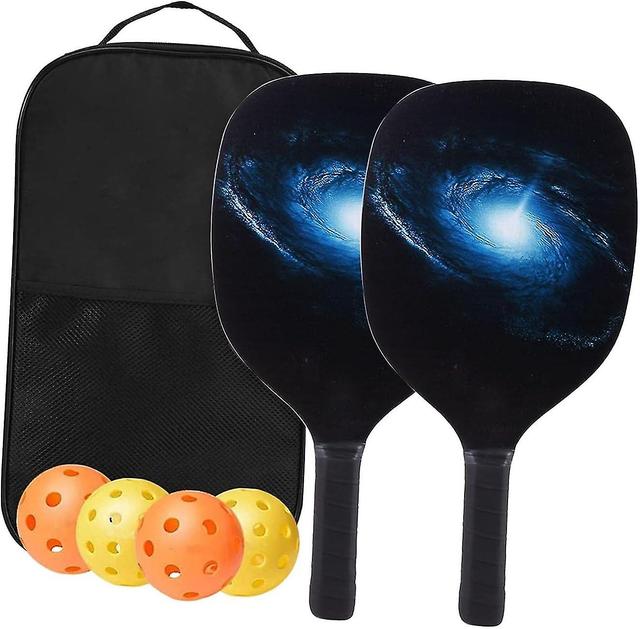 Raquette de pickleball, prise en main confortable, accessoires, avec sac à balles, raquette de pagaie de tennis pour professionnel, on Productcaster.