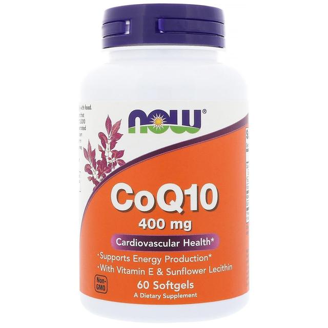 NOW Foods Nu Foods, CoQ10, 400 mg, 60 Softgels on Productcaster.