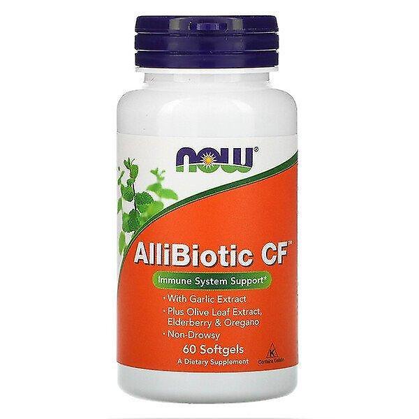 Now Foods, AlliBiotic CF, 60 kapsułek żelowych on Productcaster.