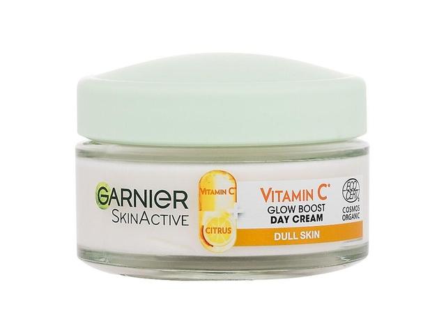 Garnier - Skin Naturals Vitamin C Glow Boost Day Cream - For Women, 50 ml on Productcaster.