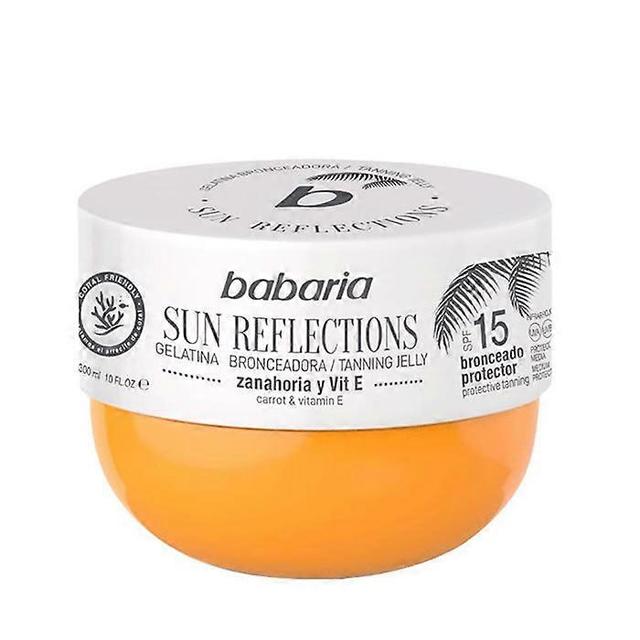 Babaria sun reflections tanning jelly protective tanning spf15 300ml on Productcaster.