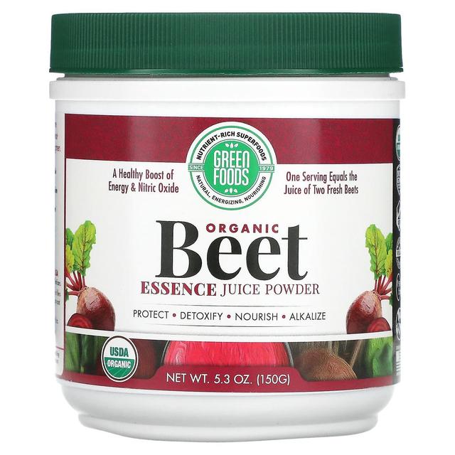 Green Foods Corporation, Biologische Bieten Essence Juice Powder, 5,3 oz (150 g) on Productcaster.