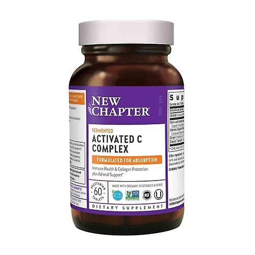 New Chapter Nouveau chapitre activé C Food Complex, 60 tabs (paquet de 1) on Productcaster.