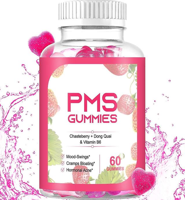 1 fľaša vitamínov Pms Gummies Pms Cycle Relief pre ženy a dospievajúcich on Productcaster.