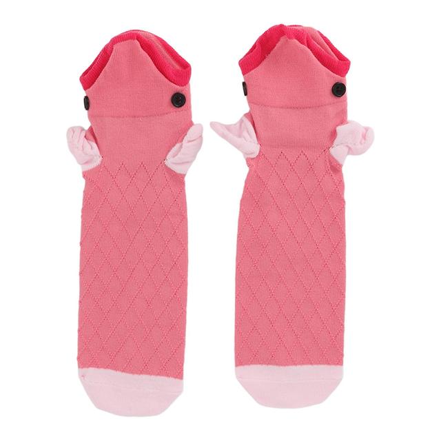 Cute Cartoon Animal Shape Socks Mid Calf Length All Season Knit Socks for Men Women Free Size Fish on Productcaster.