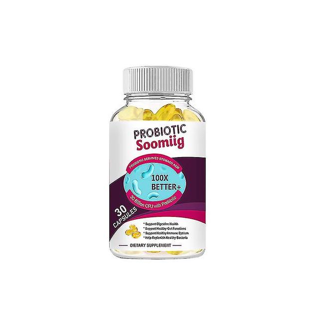 Organic Probiotic Capsules Slimming Products Boost Immunity Stomach Care Aid Digestion 60capsule-A bottle on Productcaster.