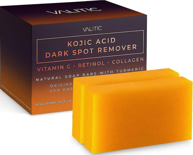 Barres dissolvantes Kojic à la vitamine C, au rétinol, au collagène, au curcuma - on Productcaster.