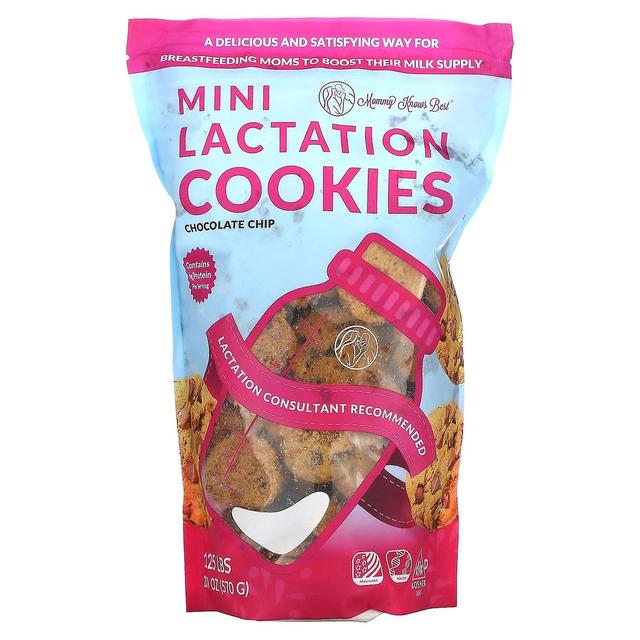 Mommy Knows Best, Mini Lactation Cookies, Chocolate Chip, 10 oz (570 g) on Productcaster.