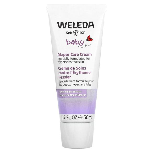 Weleda, Baby, Diaper Care Cream, White Mallow Extracts, 1.7 fl oz (50 ml) on Productcaster.