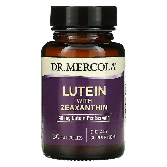 Dr. Mercola, Lutein with Zeaxanthin, 40 mg, 30 Capsules on Productcaster.