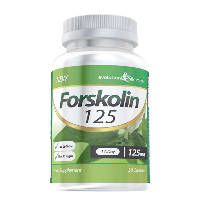 Forskolin 125 125mg Capsules - 30 Capsules - Fat Burner and Metabolism Booster - Evolution Slimming on Productcaster.