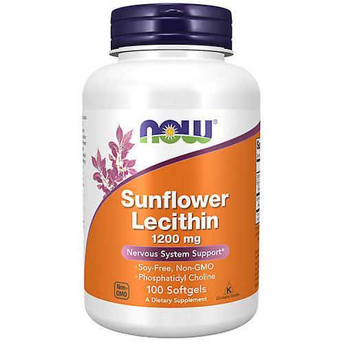 Now Foods Sunflower Lecithin, 100 Softgels (Pack of 2) on Productcaster.