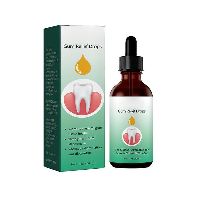 Dentizen Gum Regrowth Drops 30ml Behandling Naturlig til oral pleje restaurering Ny 30ml on Productcaster.