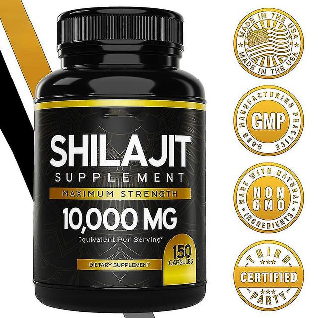 Shilajit 10000mg 150 Caps asfalt prirodzene sa vyskytujúci fulvic bez GMO on Productcaster.